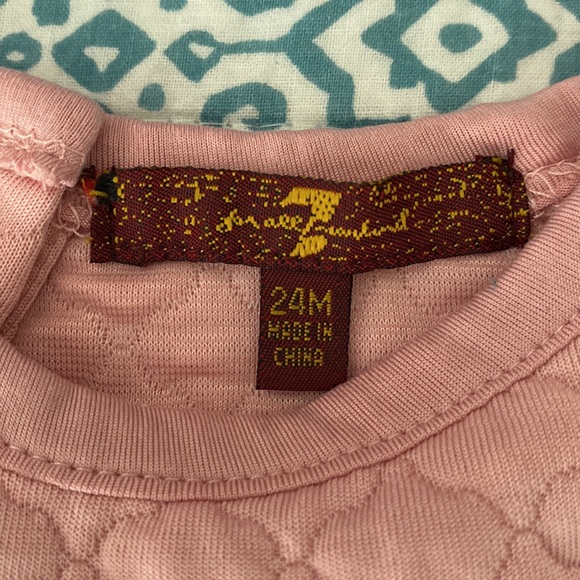 7 Seven for all Mankind~Infant Girls 2 Piece Outfit Set~~24 Months - Picture 9 of 10